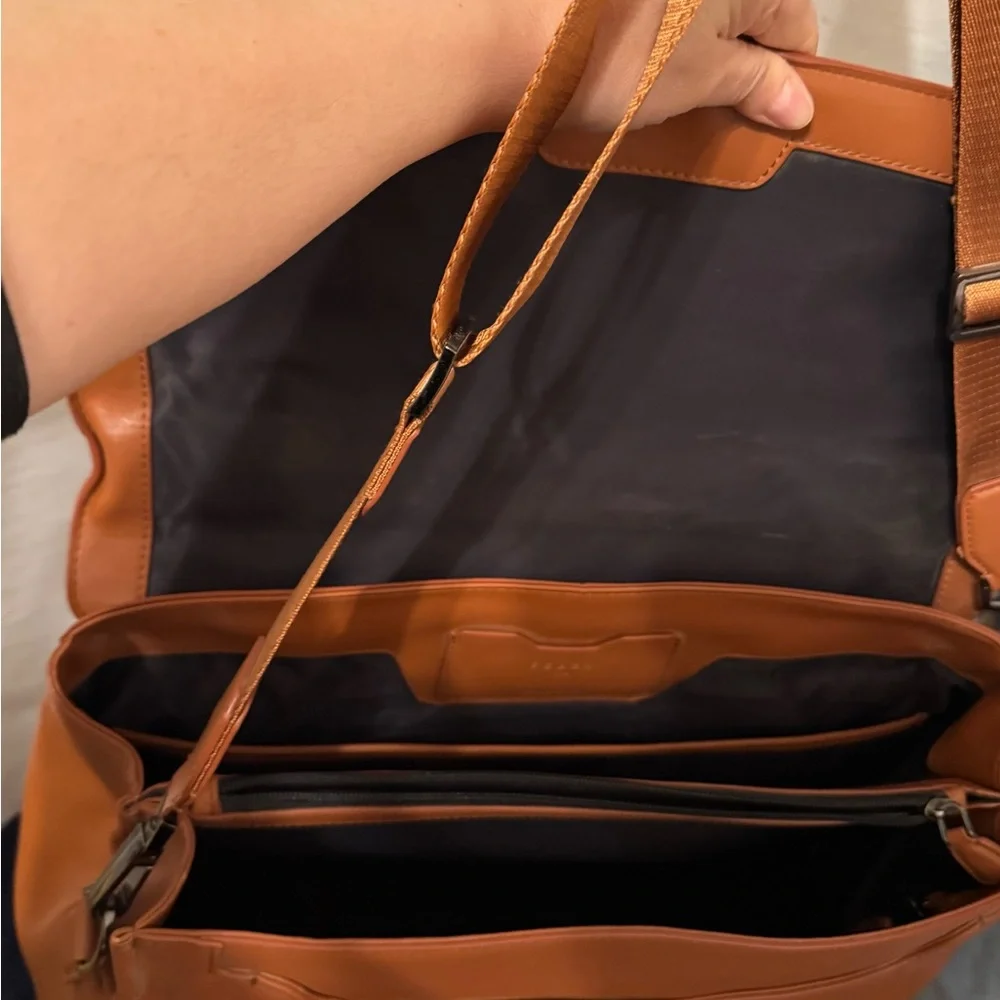 Fedon 1919 Leather Briefcase, flawless